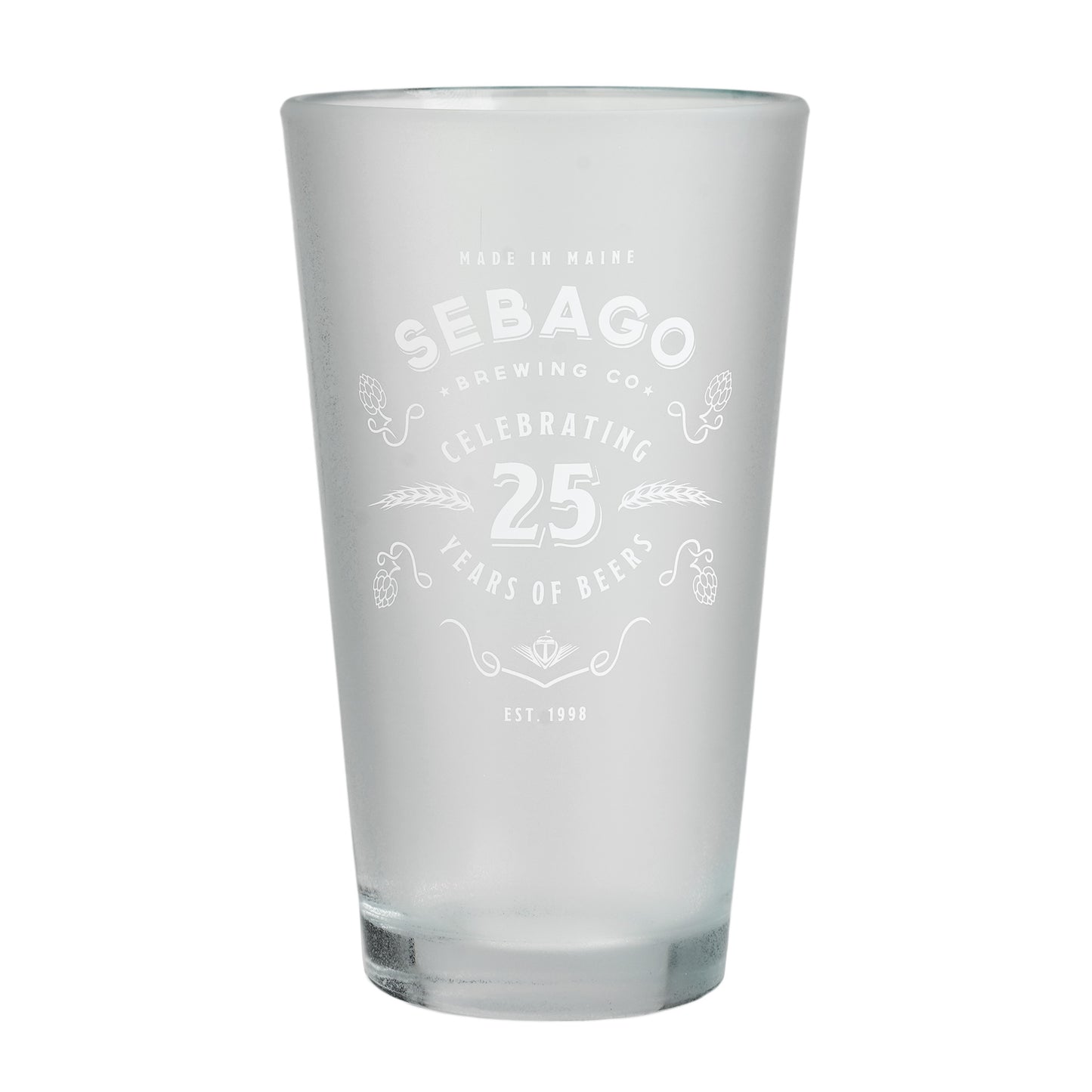 25th Anniversary Pint Glass