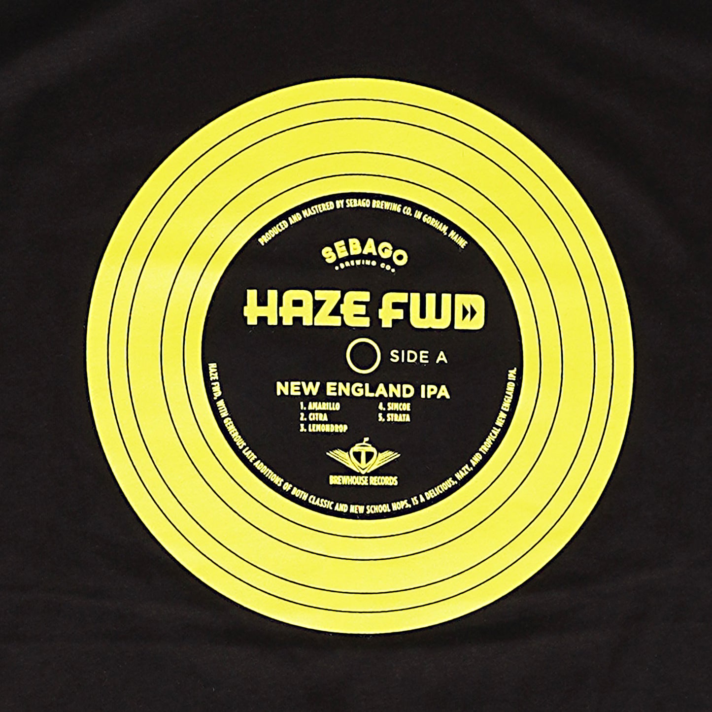 Haze Fwd Record Album Tee