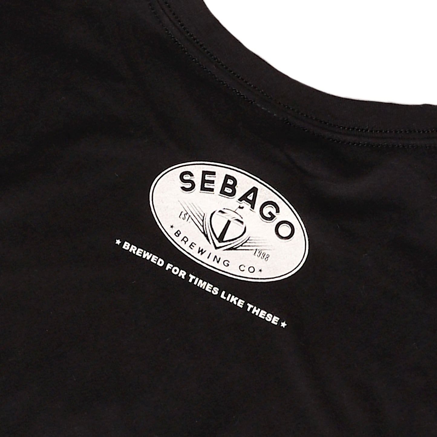 Sebago Logo Tee - Black