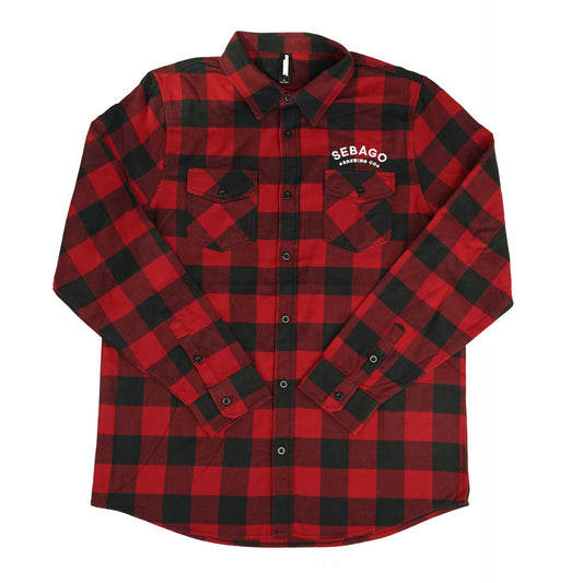 Sebago Flannel- Red/Black