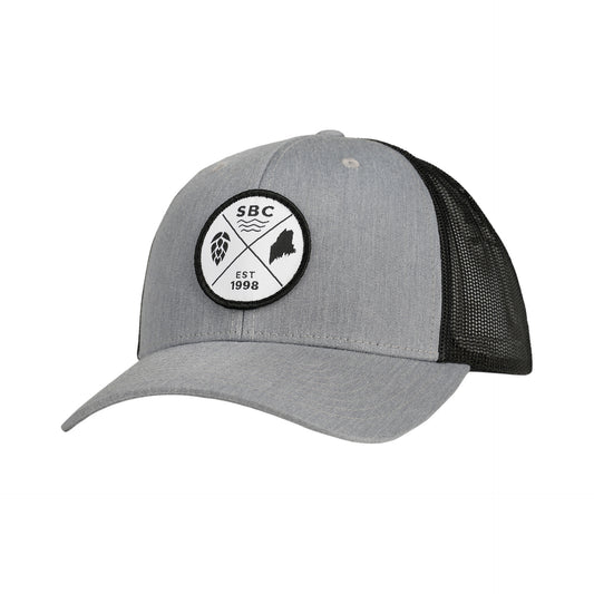 Trucker Quadrant Patch Grey/Black
