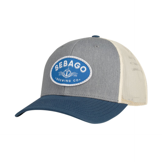 Trucker Oval Logo Tri-Color